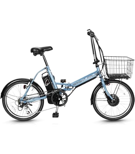 Amazon | Bright Pale 電動アシスト自転車 20インチ 24V7.8Ah